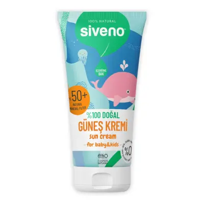 Siveno %100 Doğal Bebekler İçin Güneş Kremi 50 ml - 2