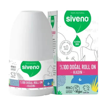 Siveno %100 Doğal Roll-On Kadınlar İçin 50 ml  - 5