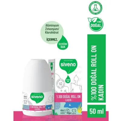 Siveno %100 Doğal Roll-On Kadınlar İçin 50 ml  - 6