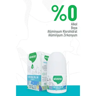 Siveno %100 Doğal Roll-On Sportive 50 ml  - 2