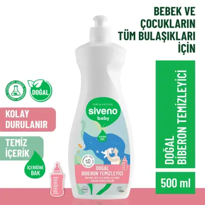 Siveno Doğal Biberon ve Emzik Temizleyici 500 ml - 3