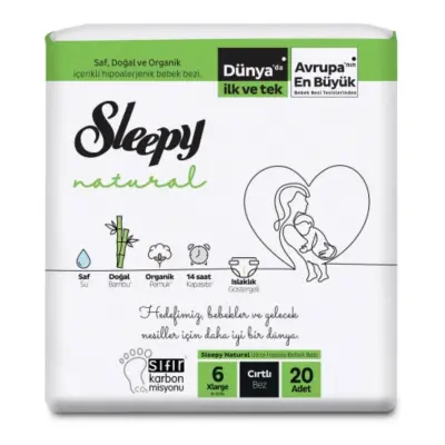 Sleepy Bebek Bezi 6 Beden XL 15-25 Kg 20li
