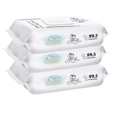 Sleepy Bio Natural Islak Mendil 3x40 - 2