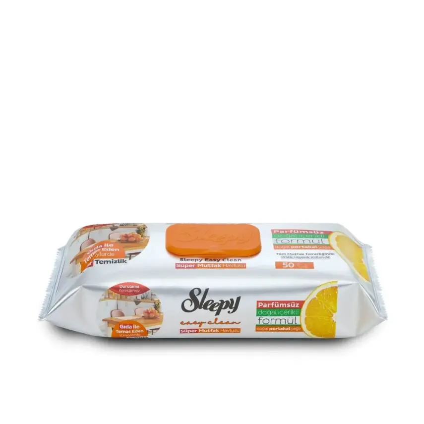 Sleepy Mutfak Havlusu Portakal 50li - 3