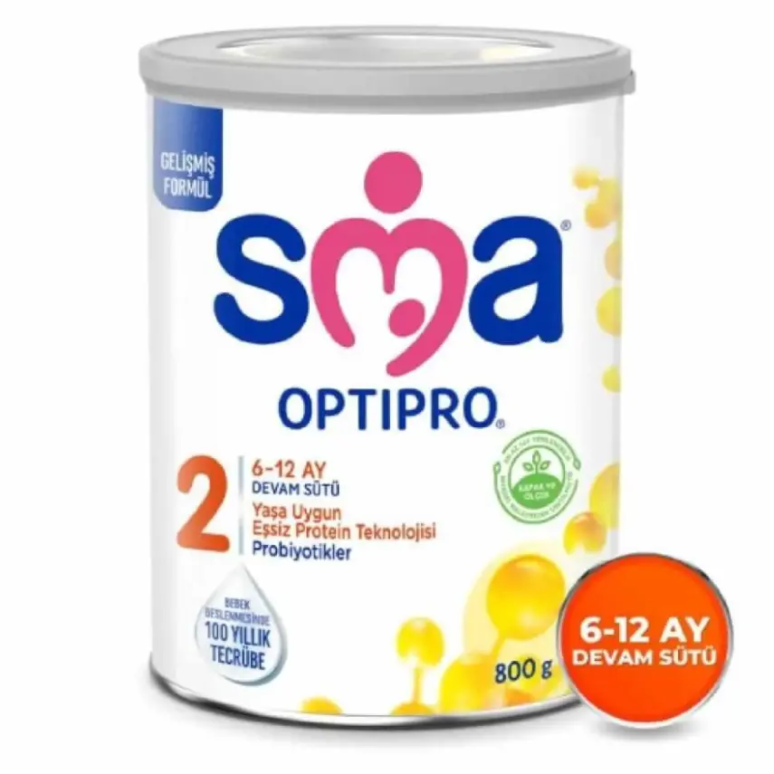 Sma OptiPro Probiyotik 2 Devam Sütü Maması 800 gr 6-12 Ay - 1