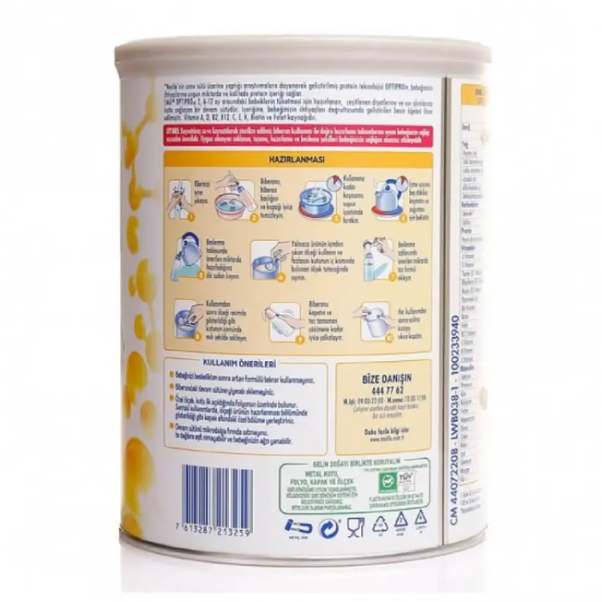 Sma OptiPro Probiyotik 2 Devam Sütü Maması 800 gr 6-12 Ay - 2