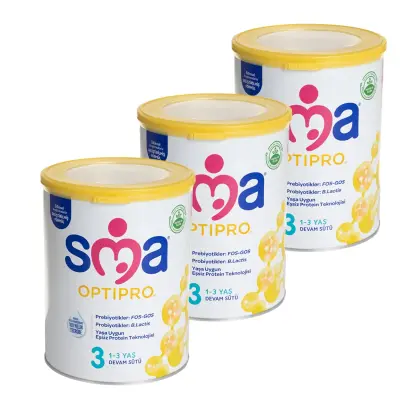Sma OptiPro Probiyotik 3 Devam Sütü 800 gr 1-3 Yaş*3