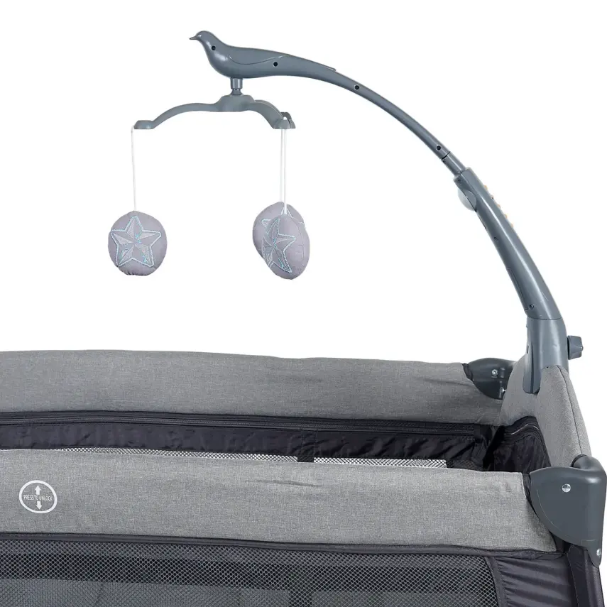 Sunny Baby 9160 Wonderland Müzikli Dönenceli Oyun Parkı 70X120 Cm Gri - 12