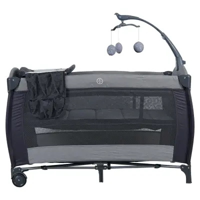 Sunny Baby 9160 Wonderland Müzikli Dönenceli Oyun Parkı 70X120 Cm Gri - 3