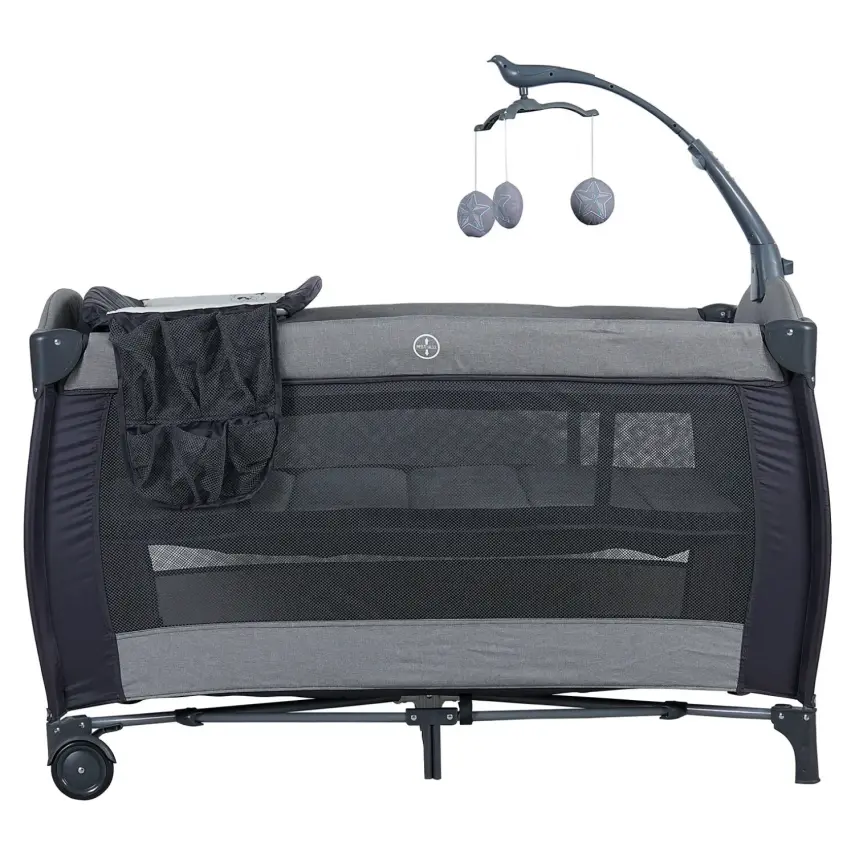 Sunny Baby 9160 Wonderland Müzikli Dönenceli Oyun Parkı 70X120 Cm Gri - 3