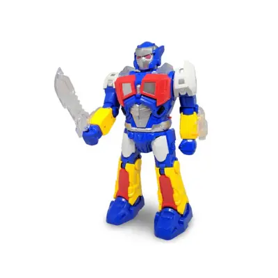 Süper Savaşçı Robot Işıklı Sesli Ve Pilli