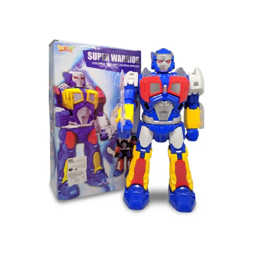Süper Savaşçı Robot Işıklı Sesli Ve Pilli - 2