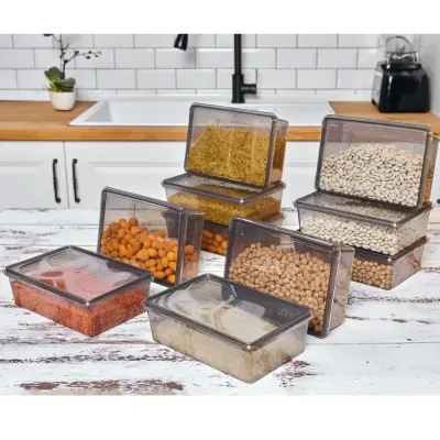 Supercupp Saklama Kabı Gri 1000gr 10lu