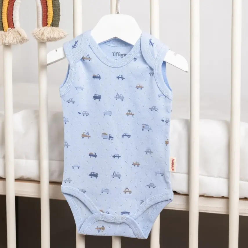 Tiffany Atlet Bebek Body Jakarlı Driver Theme Mavi - 1