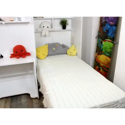 Tiffany Çift Taraflı Müslin Yatak Örtüsü Ve Battaniye 160*195 Mint