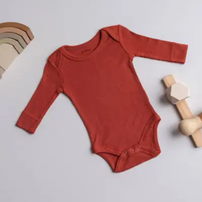 Tiffany Unisex Body Uzun Kol Ecofriends Theme Bordo (1)