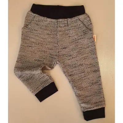 Tiffany Unisex Eşofman Altı Gri Jakarlı