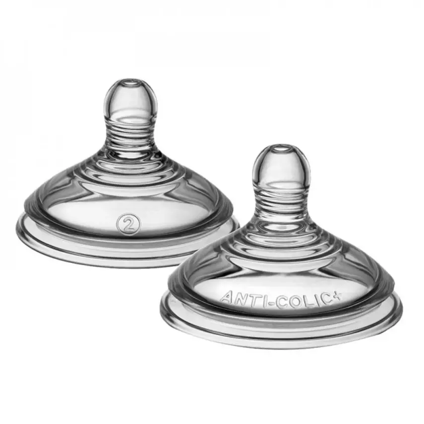 Tommee Tippee Gelişmiş Antikolik Biberon Emziği 2li Orta Akış - 1
