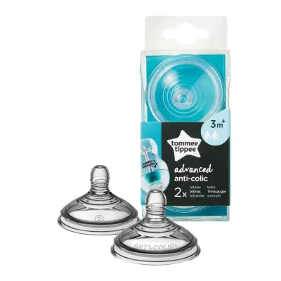 Tommee Tippee Gelişmiş Antikolik Biberon Emziği 2li Orta Akış - 3