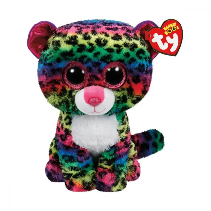 Ty Peluş Dotty Multicolor Leopard Reg - 1