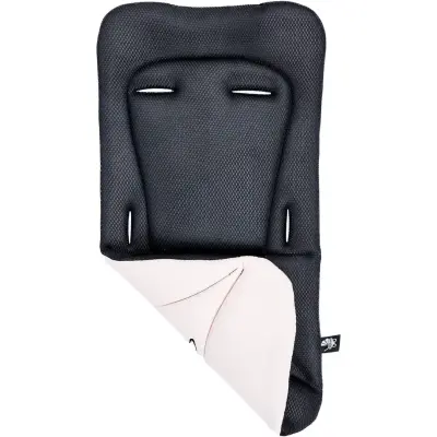 Ubeybi Dört Mevsim Çift Taraflı 3D Puset Minderi Gri