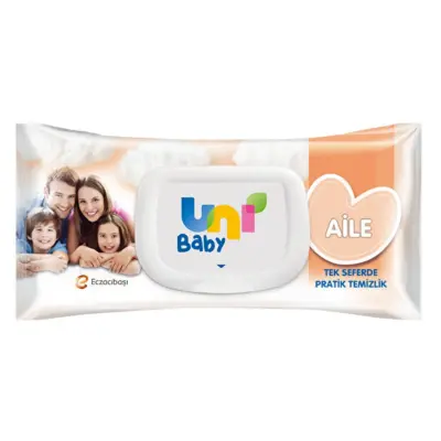 Uni Baby Aile Islak Mendil 90 Yaprak 