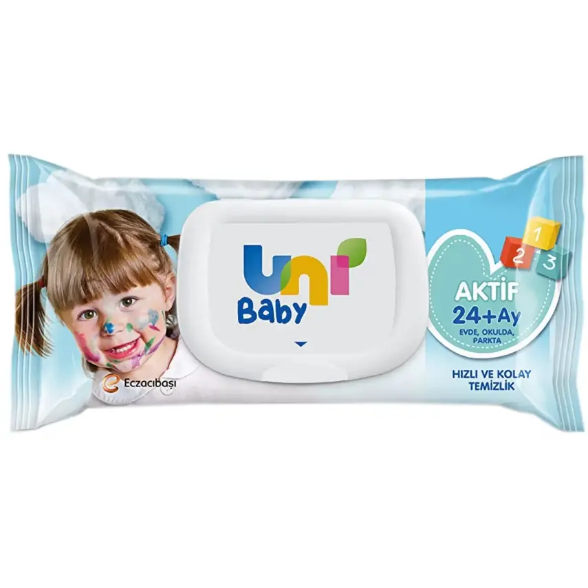 Uni Baby Aktif Islak Mendil 12x52li - 6