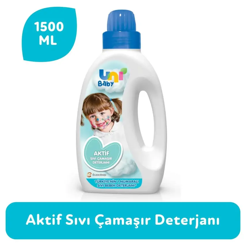 Uni Baby Bebek Çamaşır Deterjanı 1500 ml - 3