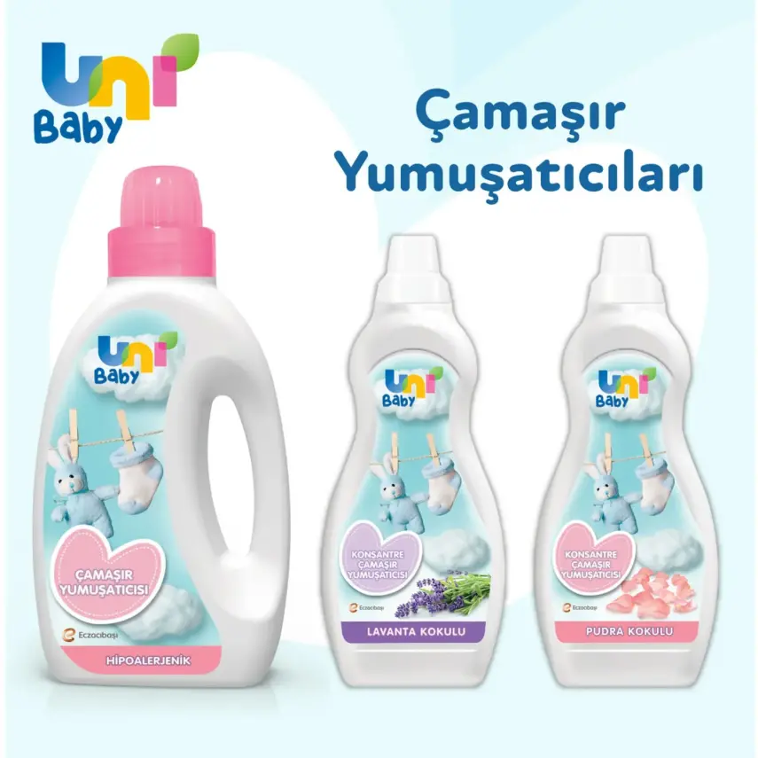 Uni Baby Bebek Çamaşır Yumuşatıcısı 1500 ml - 3