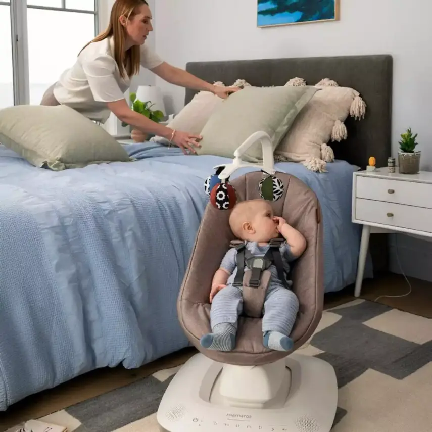 Uppababy Mamaroo 5.0 Elektrikli Ana Kucağı Jake - 6