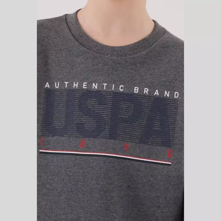 U.S. Polo 2li Takım Antrasit Melanj - 5