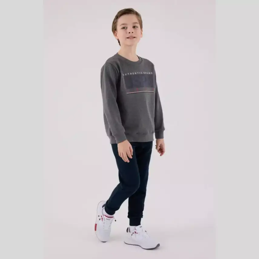 U.S. Polo 2li Takım Antrasit Melanj - 3