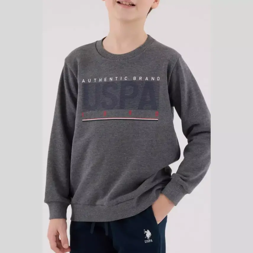 U.S. Polo 2li Takım Antrasit Melanj - 4