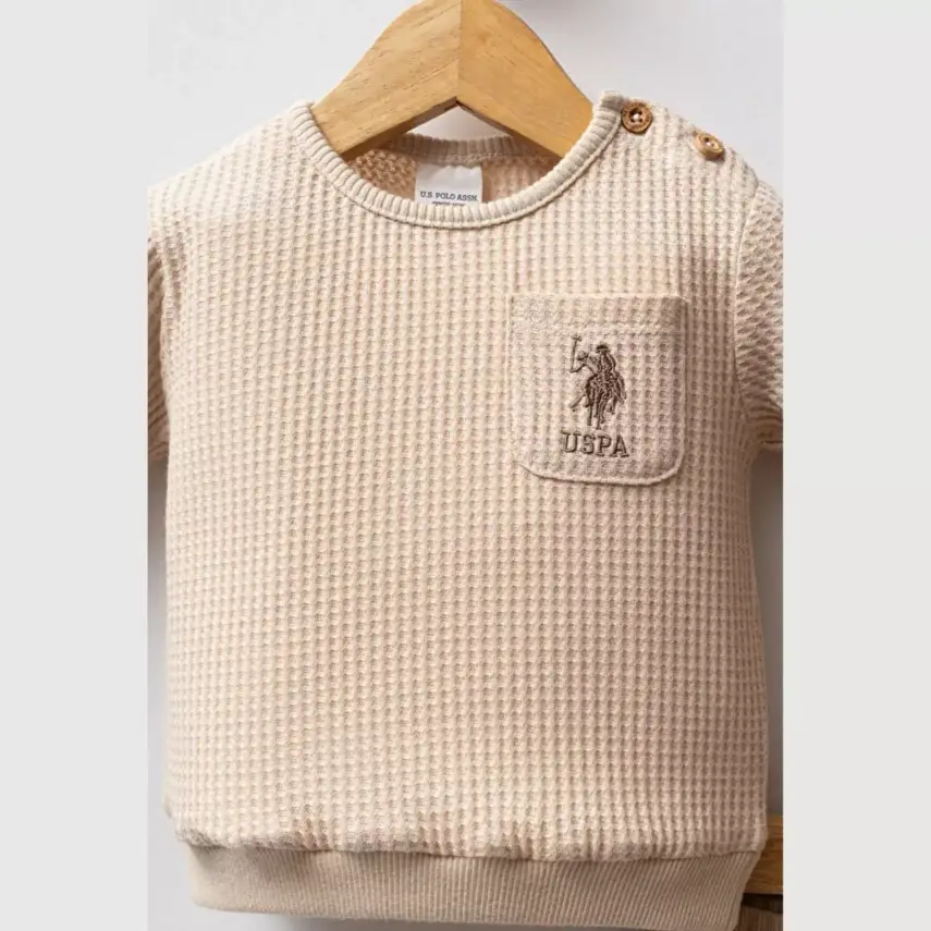 U.S. Polo 2li Takım Bej - 2