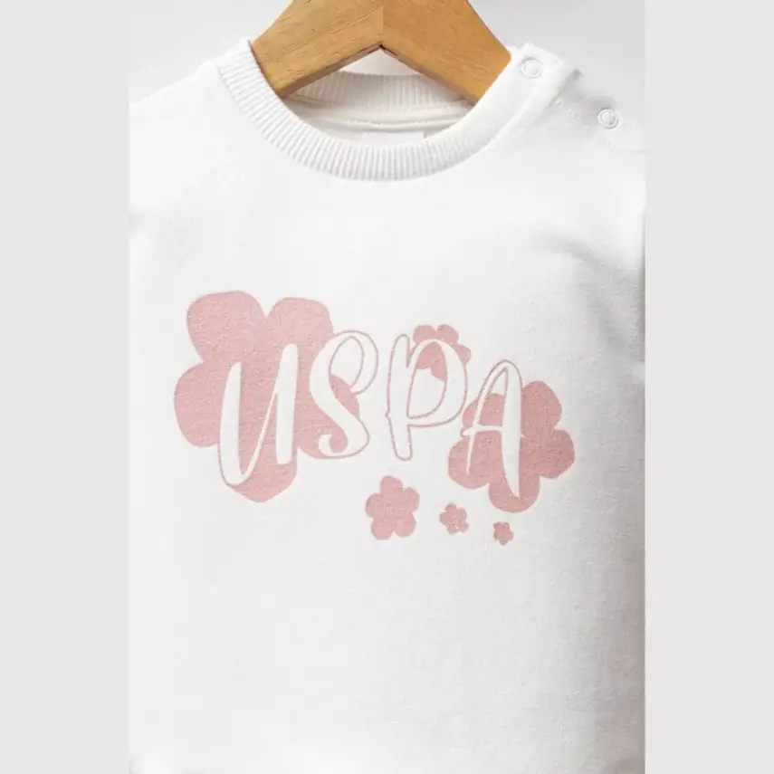 U.S. Polo 2li Takım Beyaz - Pudra - 2