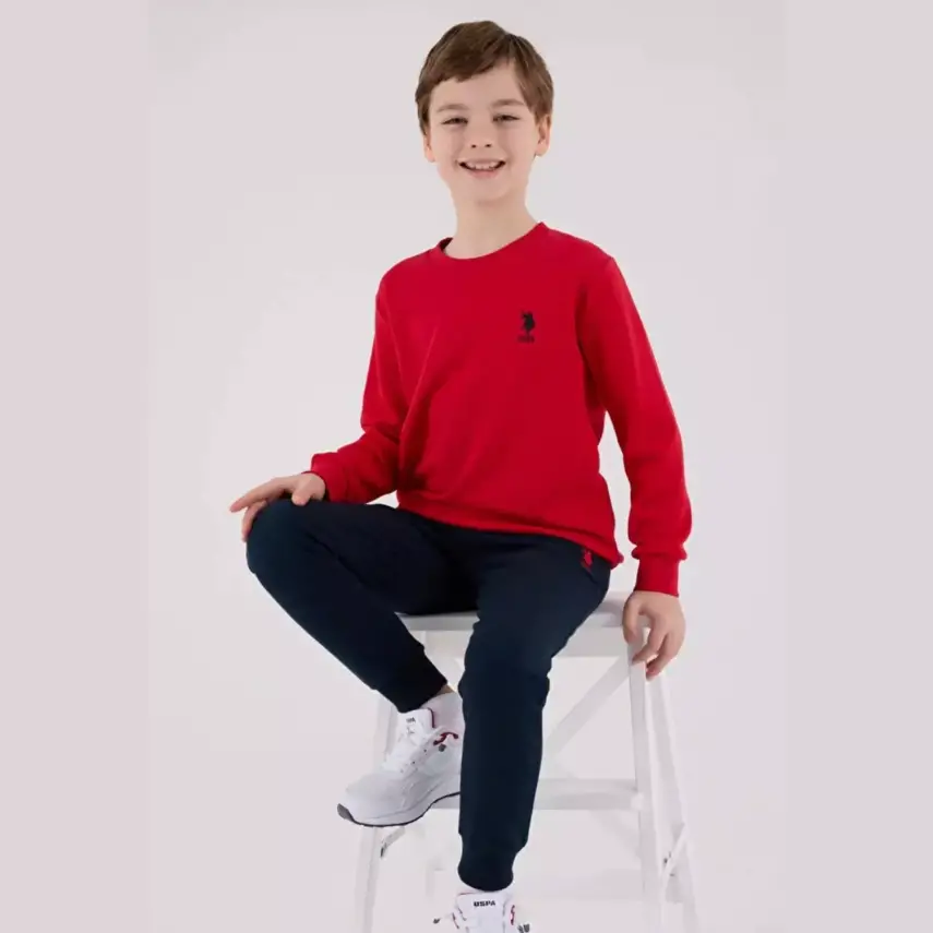 U.S. Polo 2li Takım Kırmızı - 1