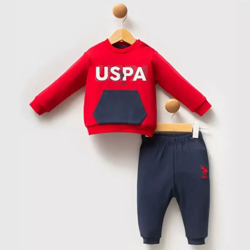 U.S. Polo 2li Takım Kırmızı - 1