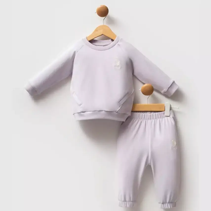 U.S. Polo 2li Takım Lila - 1