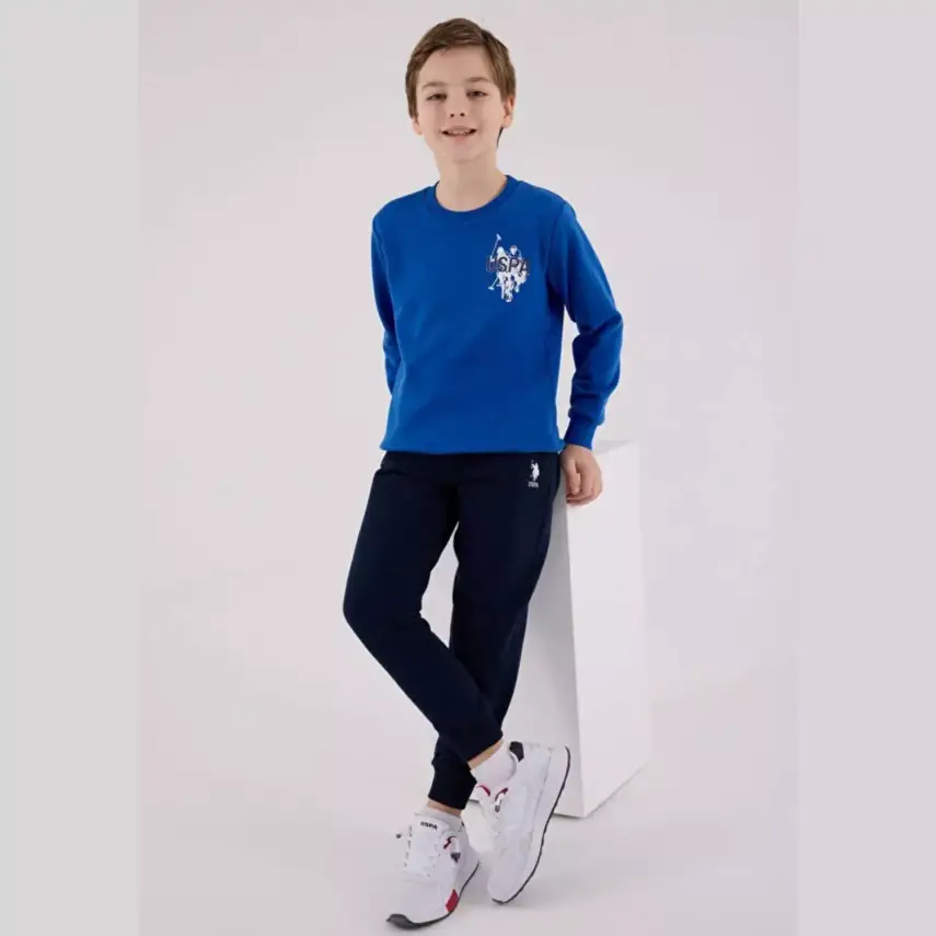 U.S. Polo 2li Takım Mavi - 2