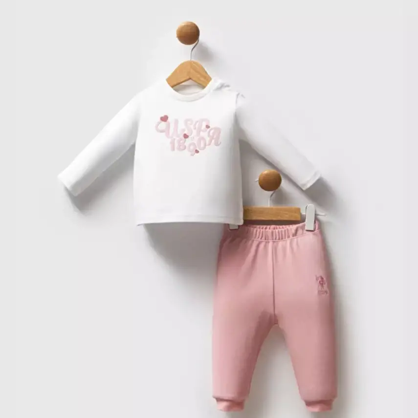 U.S. Polo 3lü Takım Açık Pembe - 2