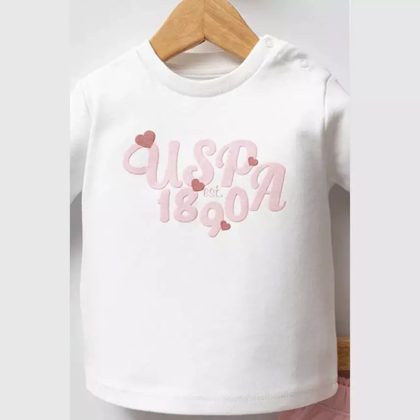 U.S. Polo 3lü Takım Açık Pembe - 3