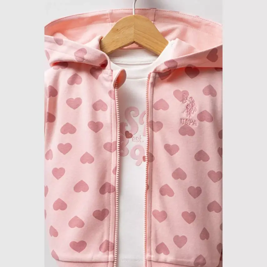 U.S. Polo 3lü Takım Açık Pembe - 4