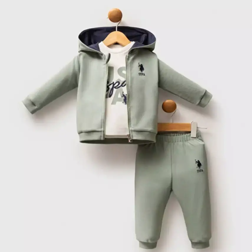 U.S. Polo 3lü Takım Green - 1