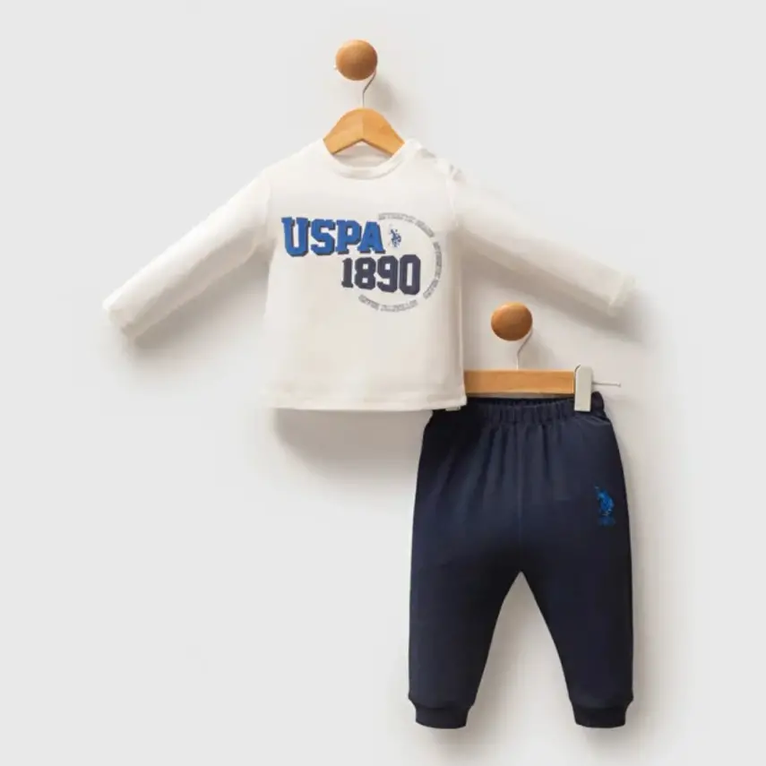 U.S. Polo Erkek Bebek 3lü Takım Lacivert - 2