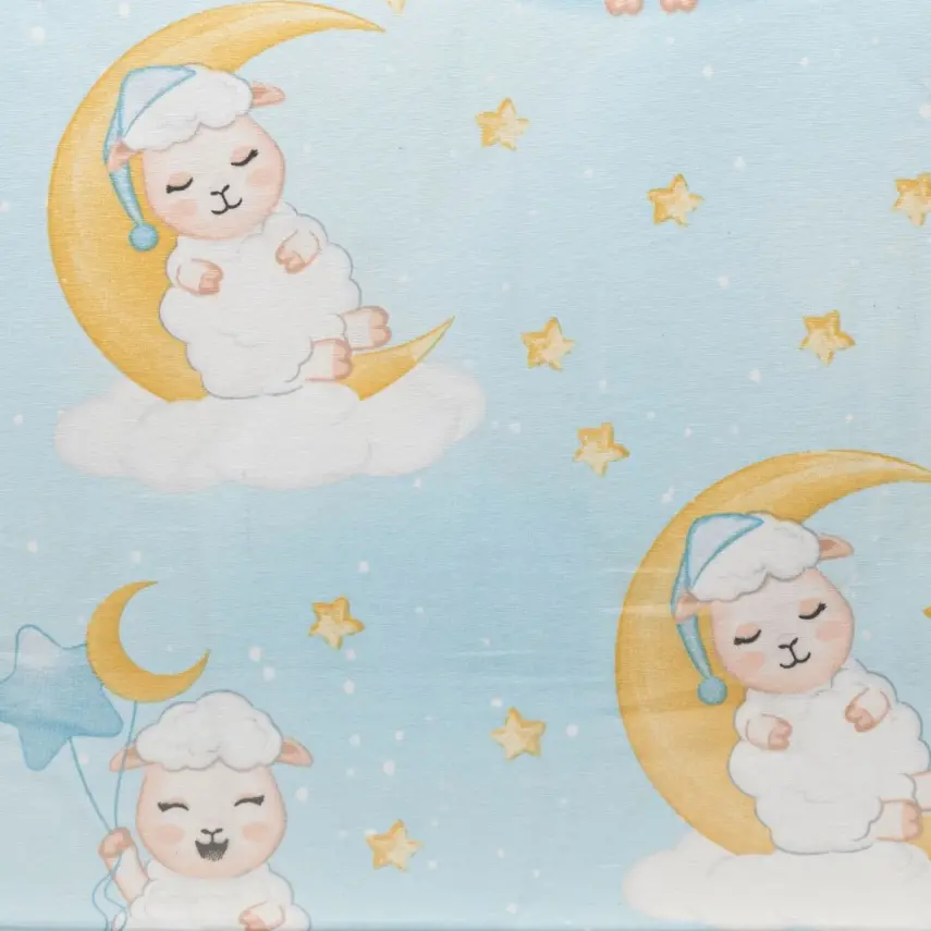 Uyku Seti Mavi Kuzu 6 Parça 100*150 Cm - 2