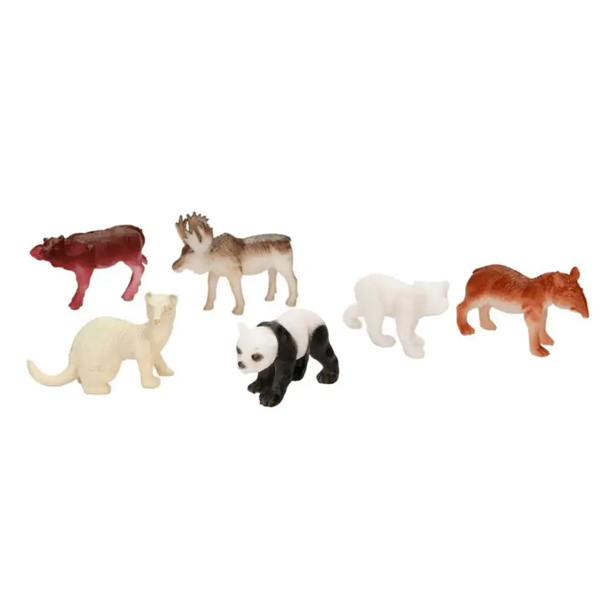 Vahşi Hayvanlar Küçük Boy 6'lı - 1