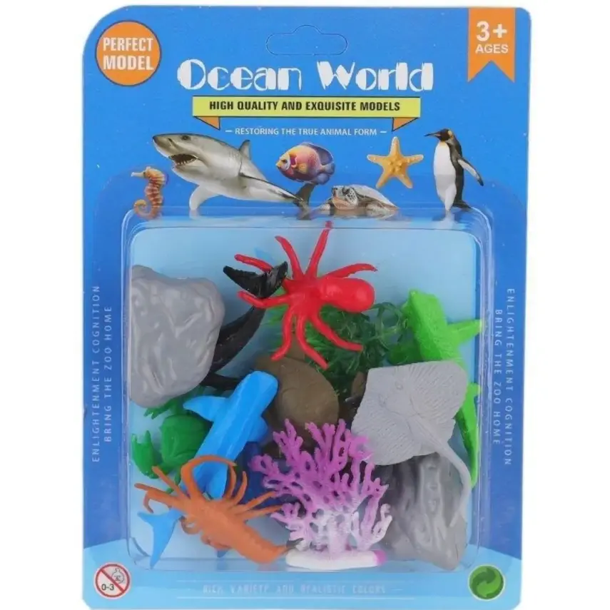 Vakkumlu Deniz Hayvanları Seti - 1