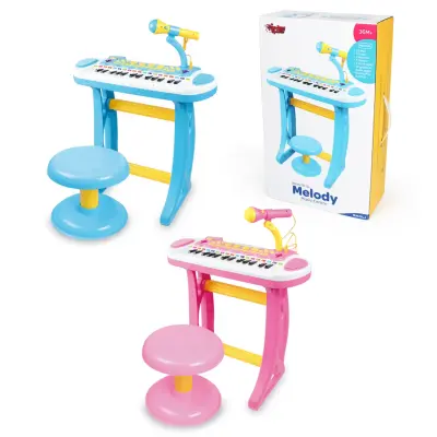 Vardem Mikrofonlu 24 Tuşlu Mp3 Çalar Mini Piyano - 1