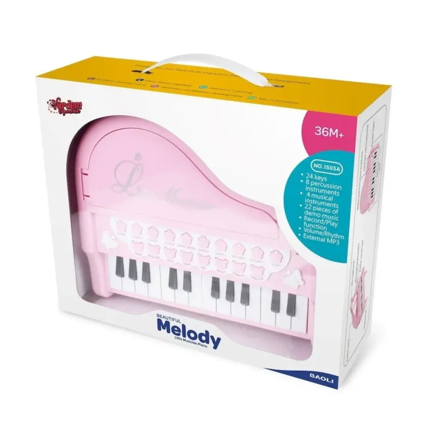 Vardem Mikrofonlu 31 Tuşlu Mp3 Çalar Piyano - 6