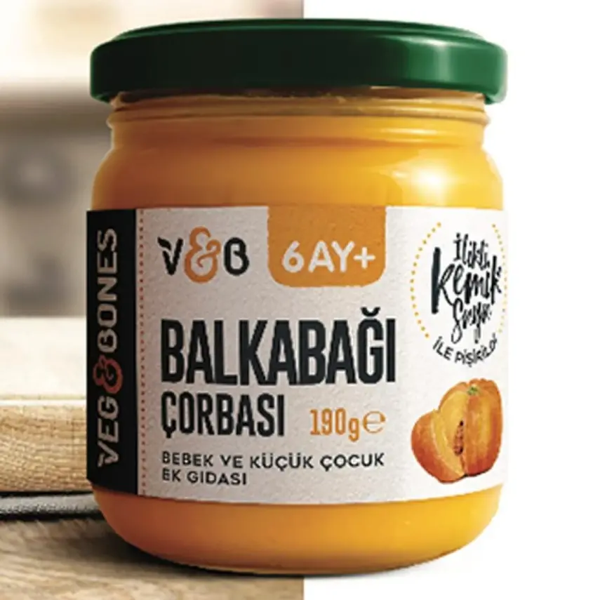 Veg&Bones İlikli Kemik Suyu Balkabağı Çorbası 190 gr - 2